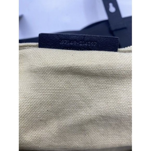 Saint Laurent Muse Two Ysl Embossed Rive Gauge Greenblack Leather Should… - Picture 9 of 11